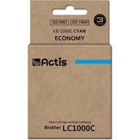 Actis KB-1000C Tonerkartusche (Ersatz für Brother LC1000C/LC970C; Standard; 36ml; cyan)