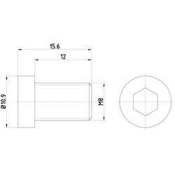 Schraube, Bremsscheibe TEXTAR TPM0009