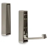 SO-TECH® Klapphaken Aufbau-Klapphaken BARI Höhe 80-120 mm, BA 32-70 mm, (1-St) silberfarben 8 cm