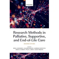 Oxford University Press Research Methods in Palliative, Supportive, and