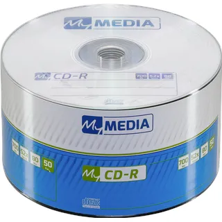 MyMedia 1x50 MyMedia CD-R 80 / 700MB 52x Speed Wrap