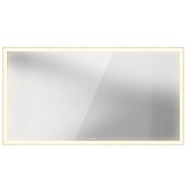 Duravit L-Cube Lichtspiegel LC7388000000100 130 x 70 x 6,7 cm, 38 W, mit Spiegelheizung, 19 W, LED