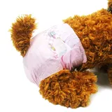 Dono Hundewindeln für Hündinnen, 18 Stück, Katzenwindeln, Hunde Windeln Weibliche, Läufigkeitshose für Hündinnen, Windeln für Weibliche Hunde und Katze, Super Saugfähig, XS