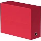 Oxford FAST 100725570 Dokumentenmappe, aus Wellpappe, rot