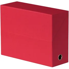 Oxford FAST 100725570 Dokumentenmappe, aus Wellpappe, rot