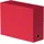 Oxford FAST 100725570 Dokumentenmappe, aus Wellpappe, rot