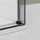 Bernstein Eckdusche Bernstein DX906 FLEX Schiebetür Soft-Close 8mm Nano Echtglas Schwarz matt 120x80cm
