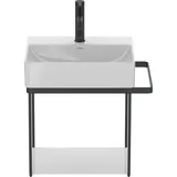 Duravit DuraSquare 51,6x33cm, wandhängend, schwarz matt