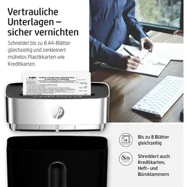 HP OneShred 8CC Schwarz