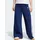 adidas 3-Streifen Wide Fleece Jogginghose Dunkelblau S