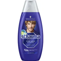 Schwarzkopf Schauma Shampoo Herren für kraftvolles Volumen, 5er Pack (5 x 400ml)