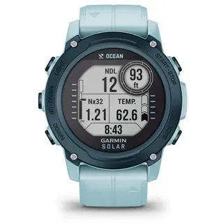 Garmin Descent G1 Solar - Ocean Edition - Himmelblau