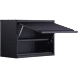 Metal Storage Cabinet, 120lbs Tragfähigkeit pro Regal, 20'' hoch Wandmontage Pulverbeschichtung Stahl Garage Schrank mit verstellbaren Regal,