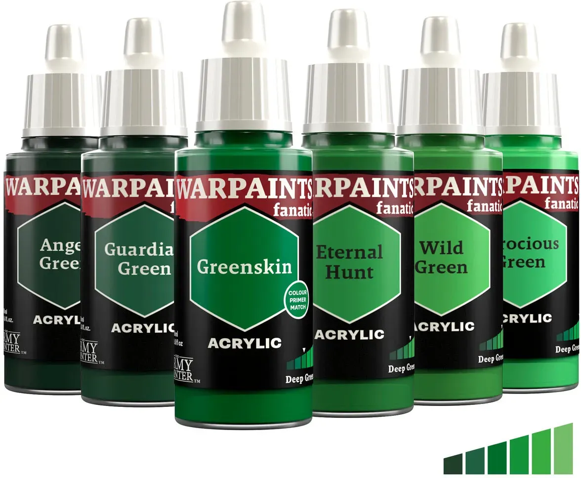 The Army Painter Warpaints Fanatic: Deep Greens