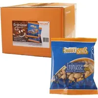 HELLMA Knabberspaß Erdnüsse 100x 25,0 g