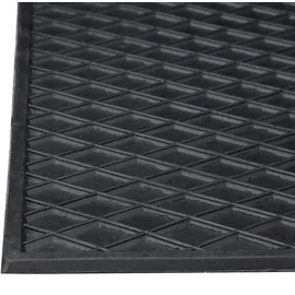 Relaxdays Fußmatte Gummi 60 x 40 cm, 60 cm