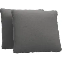 sit&more Sofakissen Jazz 60 x 60 cm Grau