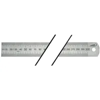 Helios-Preisser Stahlmaßstab 1500 mm rostfrei biegsam