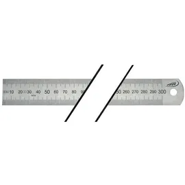Helios-Preisser Stahlmaßstab 1500 mm rostfrei biegsam