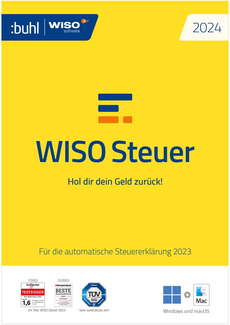 Buhl Data WISO Steuer 2024 Software