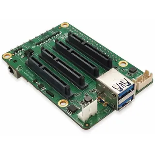 Allnet SATA HAT Quad NAS Raspberry Pi® Erweiterungs-Platine Passend für (Entwicklungskits): Raspbe