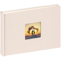 walther design FA-207-W Fotoalbum Fun Wedding, 22x16 cm, chamois weiss