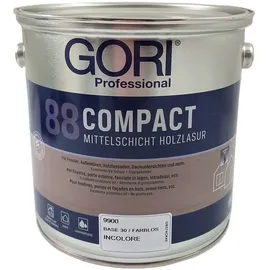Gori 88 Compact-Lasur Ebenholz seidenglänzend 2,5 l