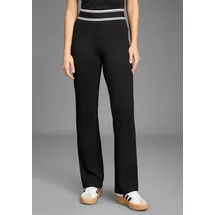 LAURA SCOTT Bootcuthose klassischer Bootcut Fit Schwarz 72