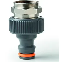 Ewuaqua Hahnstück 72065 zum Anschluss an Armaturen, mit Peristrahl-Adapter, Kunststoff