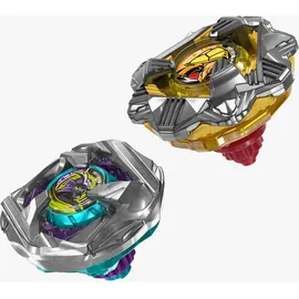 Beyblade X Calibur Samurai 6-70M BX & Obsidian Shell 3-85S BX Takara Tomy Dual Pack Set mit 2 rechtsdrehenden Kreiseln, Kampfkreisel-Spielzeug, ab 8 Jahren