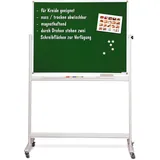 Magnetoplan Design-Kreidetafel SP grün, mobil, 1500 x 1000 mm