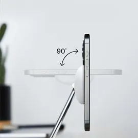 Belkin BoostCharge Pro 3-in-1 Ladestation mit Qi2 (15 W), Weiß