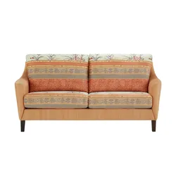 bassetti by SCHRÖNO Sofa  Ancona , orange , Maße (cm): B: 188 H: 90 T: 92