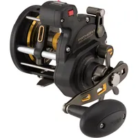 Penn Fathom II Level Wind Multirollen, 30| Right, Black