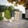 TIMBELA Gartenhaus 1,61 x 2,94 m Braun