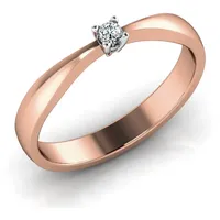 Verlobungsring VR07 750er Rot-/Weiflgold - 6781