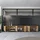 SKRAUT HOME Lowboard 309x61x35 cm Eiche Schwarz Holzwerkstoff