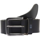 JACK & JONES Legerer Echtleder Gürtel Klassischer Leather Belt mit Löcher JACFLAG Leather Belt 4 cm NOOS