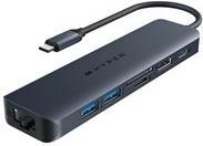Hyper Drive EcoSmartTM Gen.2 Universal USB-C® 7-in-1 Hub w 100 W PD Power Pass-thru (HD4003GL)