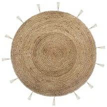 Atmosphera - Teppich Cosy'ness Aus Jute Und Lurex D 80 Cm Cr√©ateur D'Int√©rieur