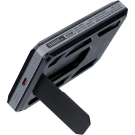 VEGER Powerbank 5000 mAh MFi PD 20W Wallet Tracker W0582 Schwarz