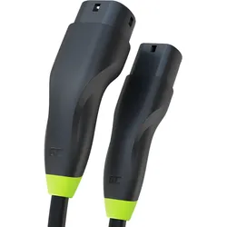 Green Cell EVKABGC03, Schwarz, Typ 2, Typ 2, Schwarz, Gerade, Gerade