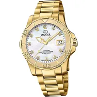 Jaguar Edelstahl gold Pro Diver Armbanduhr UJ971/5