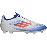 Adidas F50 League FG/MG Fußballschuhe, Cloud White/Solar Red/Lucid Blue, 48