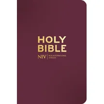 Hodder & Stoughton NIV Pocket Mulberry Bible with Zip