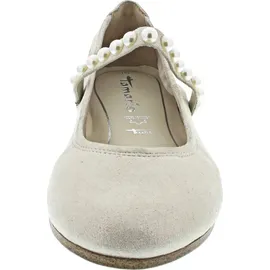 TAMARIS Ballerina Damen Elegant metallic,EU 38 - 38 EU