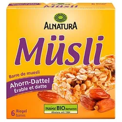 ALNATURA Bio Müsliriegel Ahorn-Dattel