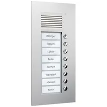 TCS Außenstation PUK08/1-EN 8WE silber
