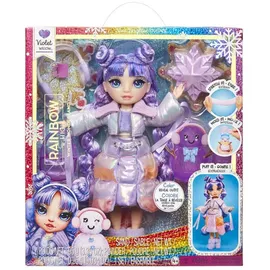 MGA Entertainment Rainbow High Winter Wonderland Violet 28 cm (120865-EUC)