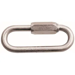 3M PROTECTA Edelstahl Schnellschraubglied, oval, Bruchlast: 35kN, Öffnungsweite 11 mm, 11 mm
